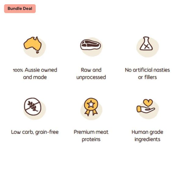 [mPets] Big Dog Cat Barb (118g) Kangaroo/Turkey