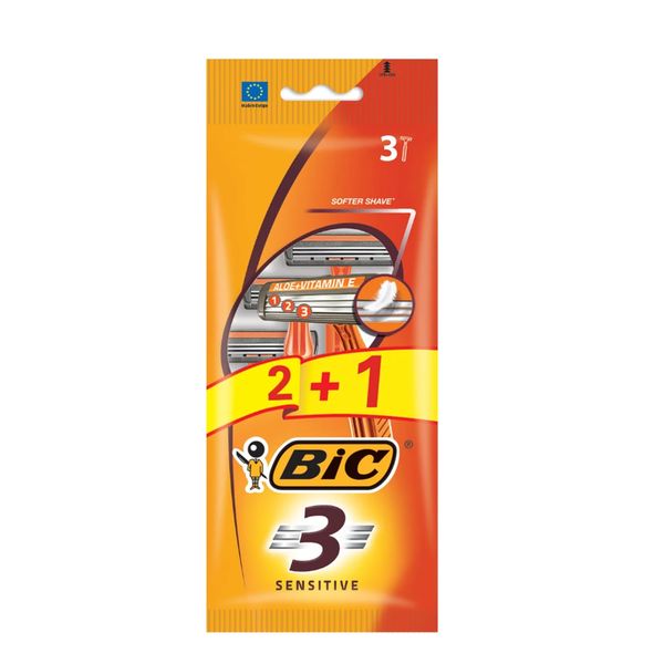 [mobileaid] BIC 3 Pouch 2+1 (Shaver) [LOCAL SG DELIVERY]