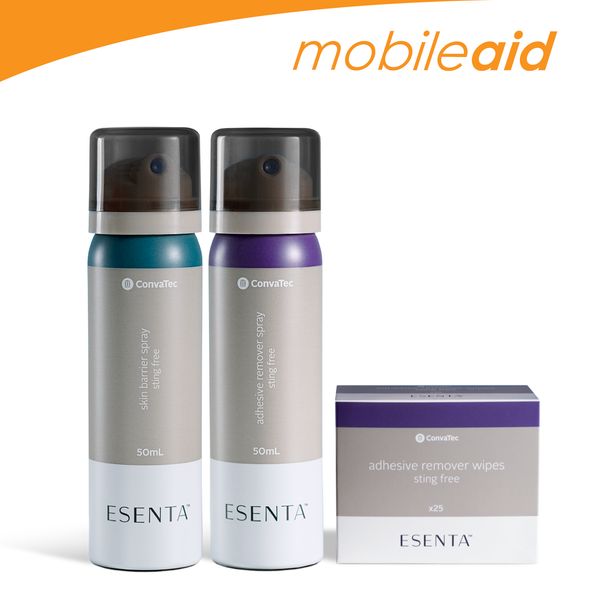 [mobileaid]  ESENTA Sting-Free Skin Barrier Spray 50ml [LOCAL SG DELIVERY]