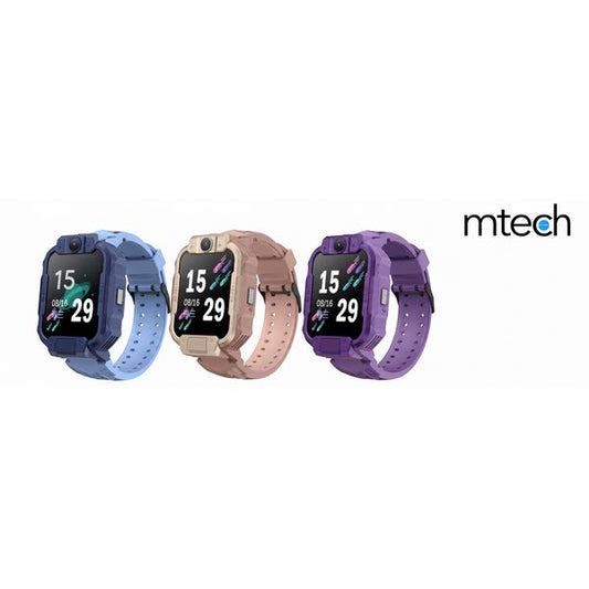 [mtech] Philips W2215A Kids Wrist Phone Watch Blue/Pink/Purple [LOCAL SG DELIVERY] - Blue