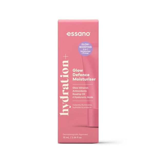 [Dermaceutica] Essano Hydration+ Glow Defence Moisturiser 75ml [LOCAL SG DELIVERY]