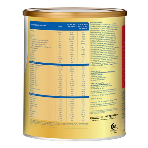 Abbott Isomil IQ IntelliPro Stage 3 Toddler Milk Formula, 1 year onwards, 850g – view 5