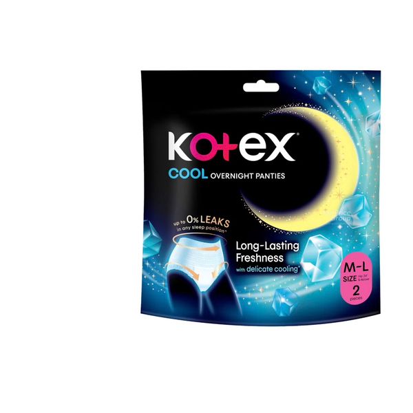 Kotex Overnight Pants Normal/Herbal/Cool S/M/L 2's per pack – view 2