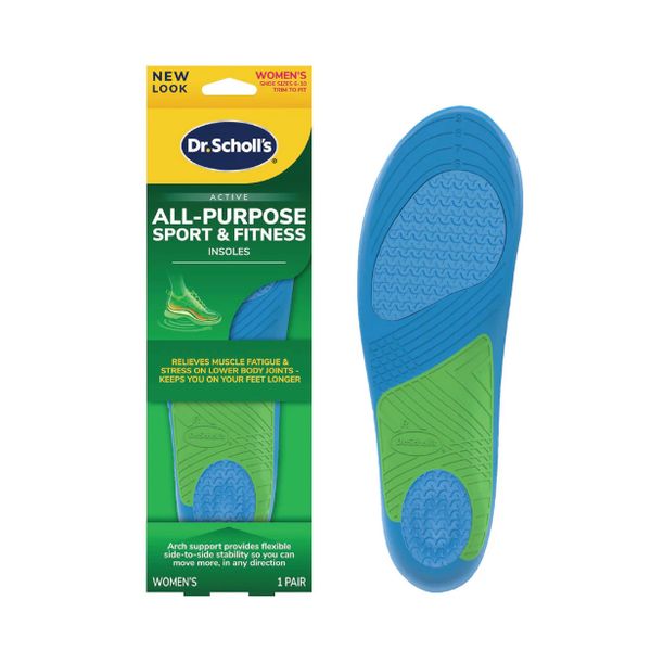 [mobileaid] Dr. Scholls All-Purpose Sport & Fitness insoles Women [LOCAL SG DELIVERY]