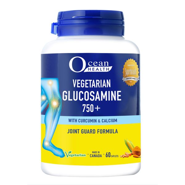 [mobileaid] Ocean Health Vegetarian Glucosamine 750+ (60s) [LOCAL SG DELIVERY]
