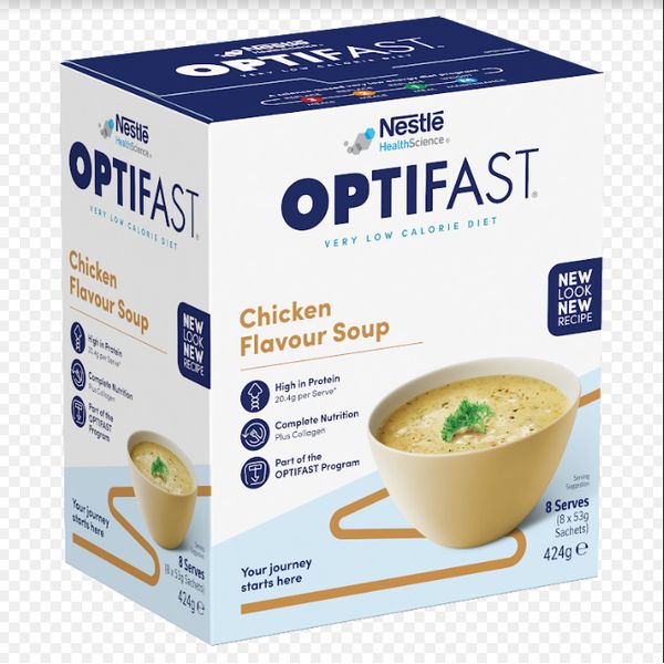 [mobileaid] NESTLE Optifast Chicken Soup (8 x 53g) [LOCAL SG DELIVERY]