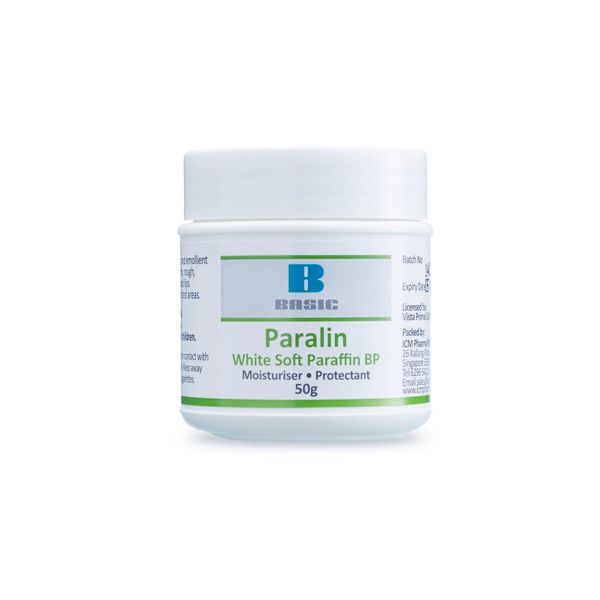 [mobileaid] Basic Paralin 100g x 3 (White Soft Paraffin BP) [LOCAL SG DELIVERY]