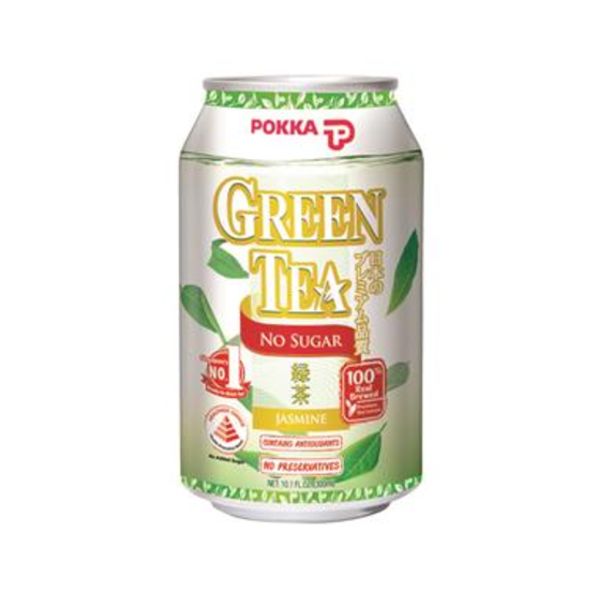 [mfoods] Bundle of 2 cartons Pokka Can Drink - Jasmine Green Tea (No Sugar) 300ml x 24 cans [LOCAL SG DELIVERY]