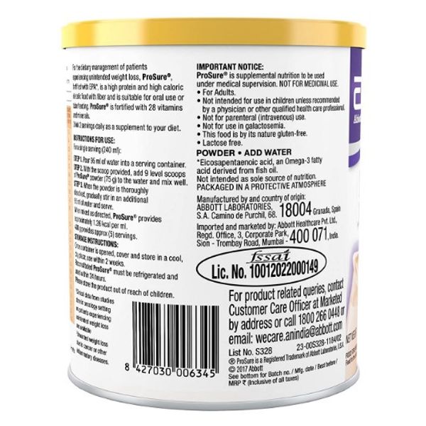 Abbott Prosure Orange Powder - 380g – view 3