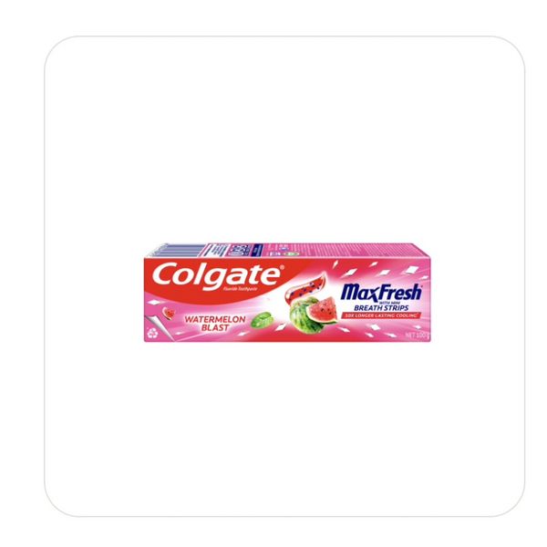 Colgate Max Fresh Peach Passion Toothpaste 100gm/Watermelon 100gm/Cool Mint 160gm – view 2