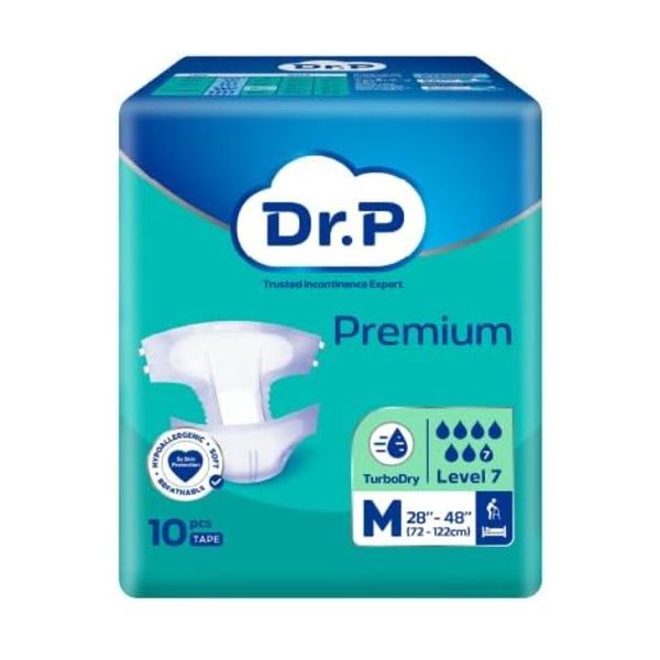 [mobileaid] Dr. P Premium Level 7 Adult Tape Diapers [LOCAL SG DELIVERY]