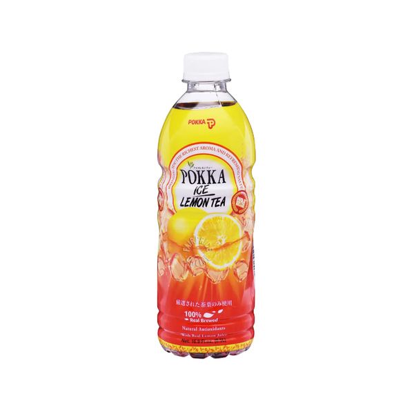 [mfoods] Bundle of 2 cartons Pokka Bottled Drink - Ice Lemon Tea 500ml x 24 bottles [LOCAL SG DELIVERY]