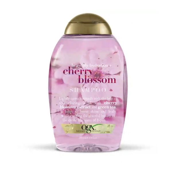 [Dermaceutica] Ogx Cherry Blossom Shampoo/Conditioner 385ml [LOCAL SG DELIVERY]