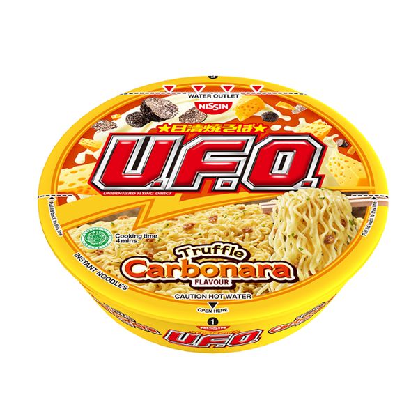 [mfoods] UFO Fried Ramen Black Pepper Crab/Korean Hot Chicken/Osaka Takoyaki/Truffle Carbonara 105gm [LOCAL SG DELIVERY]