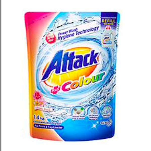 Attack Liquid Perfume Flora/Fruity/Plus Softener/Ultra Power/Color Refill 1.4kg – view 5