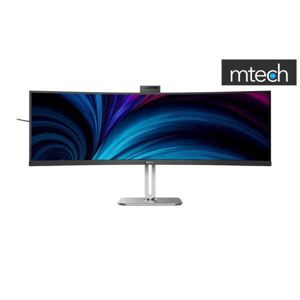 PHILIPS MONITOR 49" 49B2U5900CH Curve LED (32:9 5K USB-C Docking w/ WEBCAM DP1.4, HDMI 2.0 x 2, USB-C PD 100W)