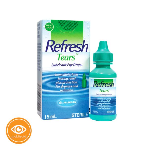 [mobileaid] Allergan Refresh Tears Eye Drops 15ml [LOCAL SG DELIVERY]