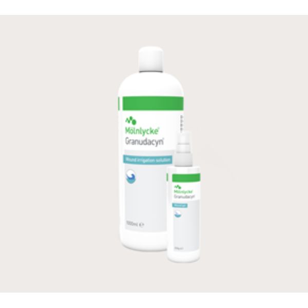 [mobileaid] Molnlycke Granudacyn Solution 500ml/1000ml OR Spray 250ml [LOCAL SG DELIVERY]
