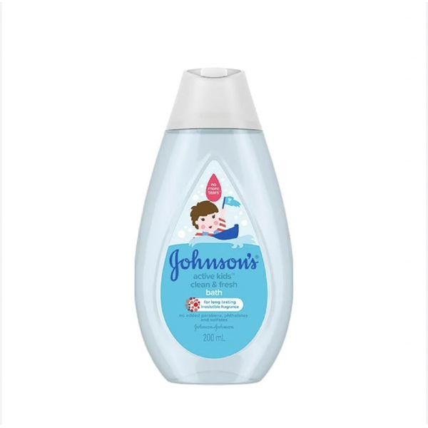 Johnson's Active Kids Smooth and Smooth/Clean and Fresh/Strong and Healthy/Shiny Drops Shampoo/Conditioner 200ml – view 2