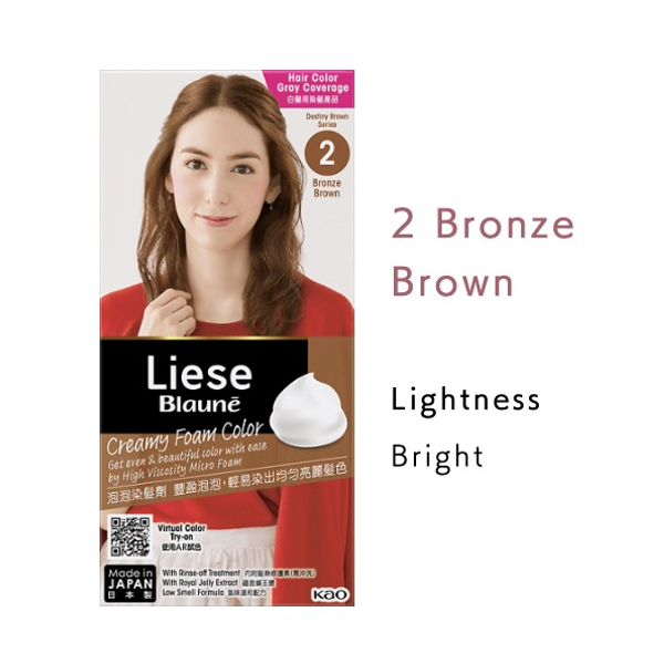 Liese Blaune Creamy Foam (Different Hair Colours) – view 2