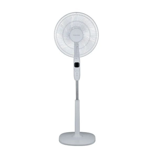 [mtech] Toshiba 16 Inch Stand fan with Remote Control F-LSD10(W)SG [LOCAL SG DELIVERY]