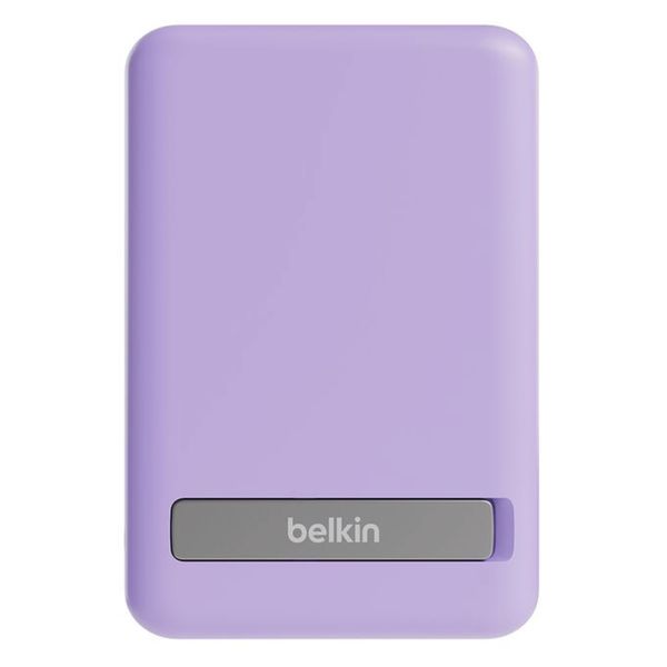 [mtech] Belkin Boost Charge Magnetic Wireless Power Bank 5K + Stand  White/Black [LOCAL SG DELIVERY]