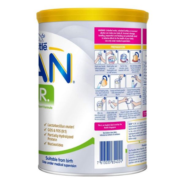 Nestle NAN CR 400g for infants EXP Oct 2024 – view 4
