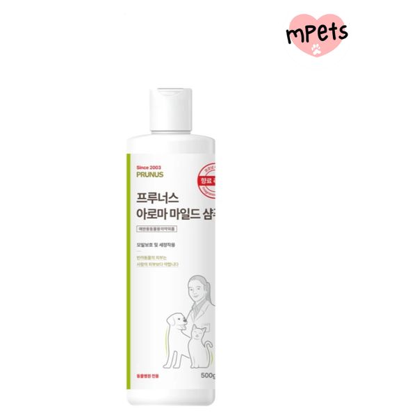 [mPets] PRUNUS AROMA MILD SHAMPOO 500G/4L