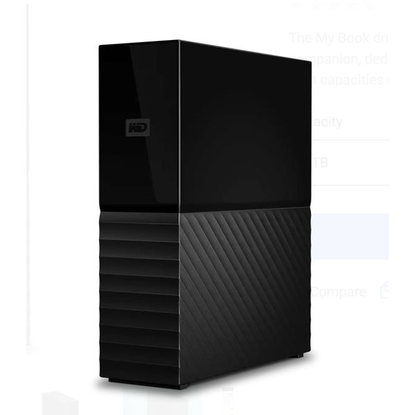 Western Digital Portable Hard Disk My Book 4TB/6TB/8TB/12TB/14TB/16TB/18TB/22TB (USB 3.2 Gen 1) – view 2