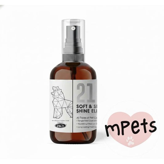 [mPets] Bow Wow Halo No.21 Soft & Silky Shine Elixir 80ml [LOCAL SG DELIVERY]