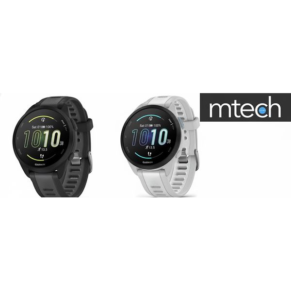 [mtech] Garmin GPS Running Smart Watch Forerunner 165(Non-Music Edition) [LOCAL WARRANTY]