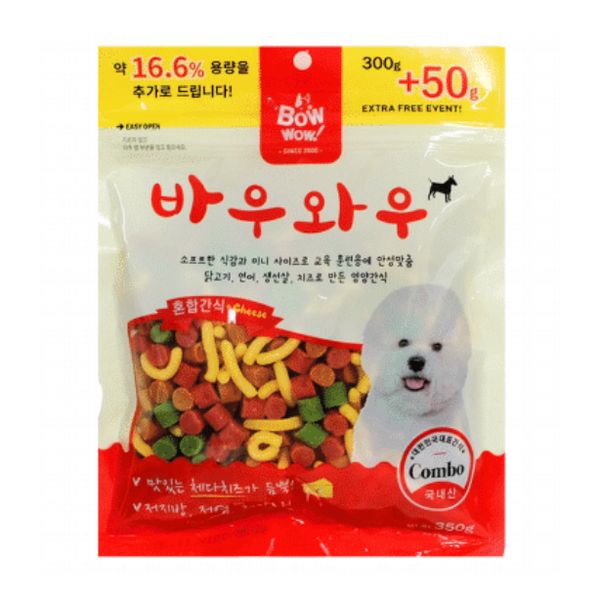 [mPets] Bow Wow Mixed Snacks/Mixed Cut (Dog Treats) [LOCAL SG DELIVERY]