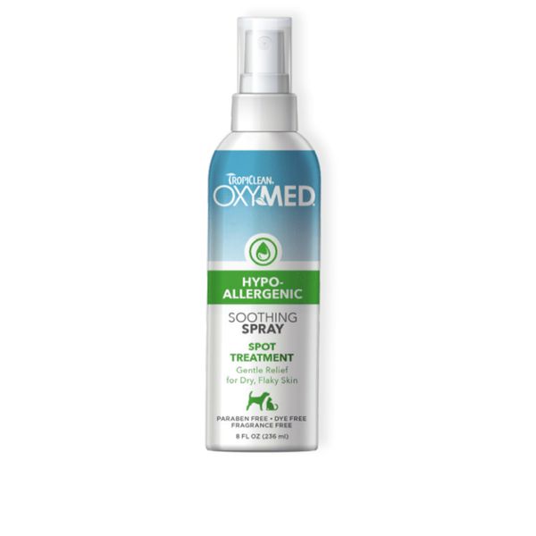 [mPets] TropiClean Oxymed Spray/ Tear Stain Remover (8fl oz), Ear Cleanser & Paw Pad Lotion (4fl oz) [LOCAL SG DELIVERY]