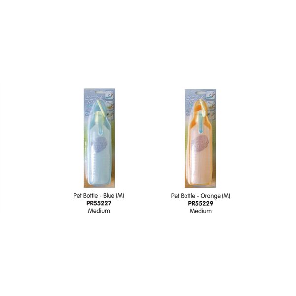[mPets] Petz Route Pet Bottle - Blue (Small/Medium) OR Orange (Small/Medium) [LOCAL SG DELIVERY]