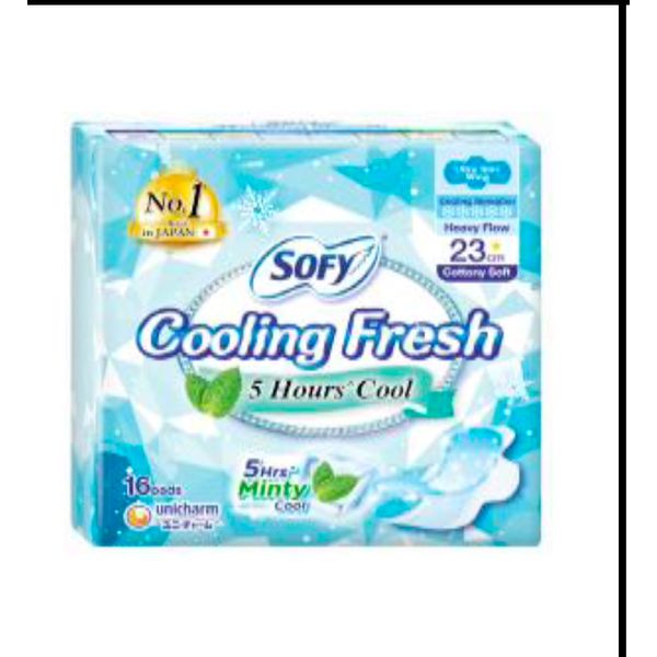 Sofy Cooling Fresh Day/Night Slim Wing Minty Cool/Cucumber 23cm/25cm/29cm/35cm – view 2
