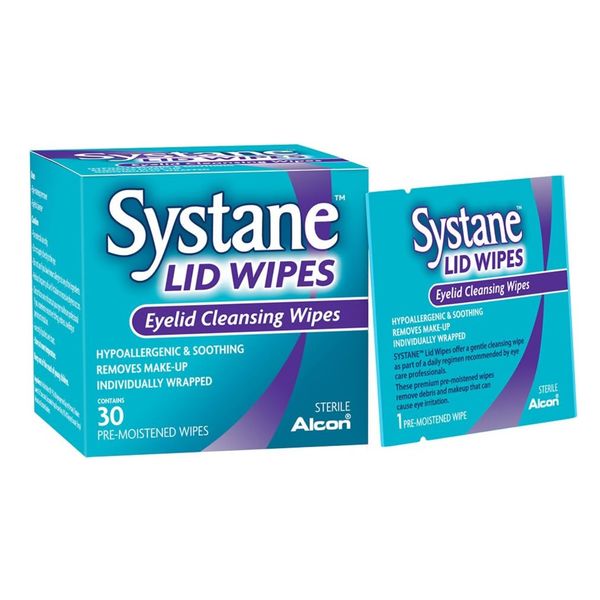 [mobileaid] Systane Lid Wipes Eyelid Cleansing Wipes 30's [LOCAL SG DELIVERY]