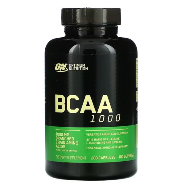 [mfoods] Optimum Nutrition BCAA 1000 (200/400 caps) [LOCAL SG DELIVERY]