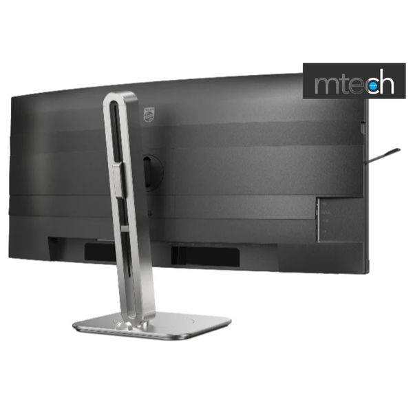 PHILIPS MONITOR 34" 34B1U5600CH CURVED LED (21:9 WQHD USB-C DOCKING HDMI 2.0 DP 1.2 USB-C (DP Alt, 90W) HAS VESA KVM SPK…