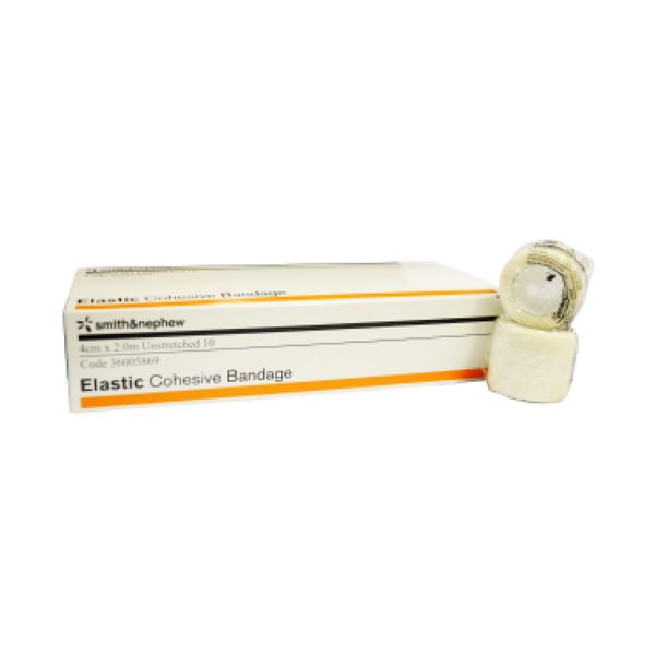 [mobileaid] Smith & Nephew Elastic Cohesive Bandage 4.0cmx2m 10's [LOCAL SG DELIVERY]