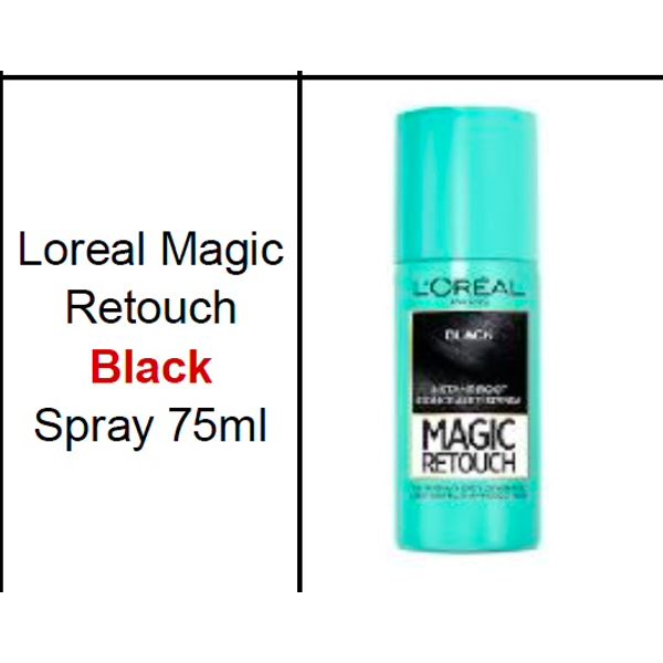 [mobileaid] Loreal Magic Retouch Black/Dark Brown/Brown Spray 75ml [LOCAL SG DELIVERY]