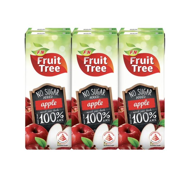[mfoods] F&N Fruit Tree Packet Drink - Mixed Berries & Mixed Fruit/Apple 250ml x 24 packets [LOCAL SG DELIVERY]