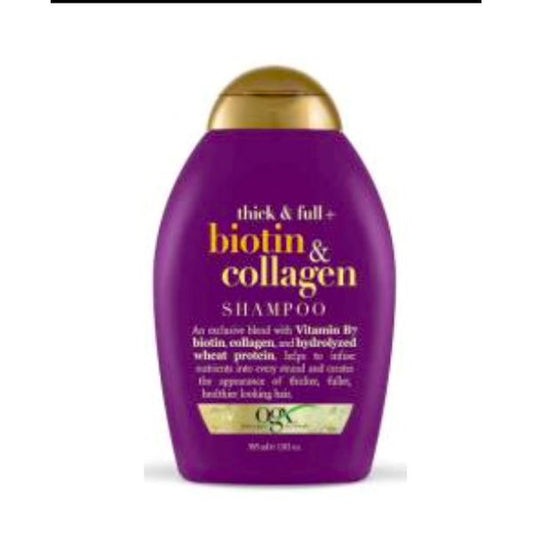 [Dermaceutica] Ogx Biotin & Collagen Shampoo/Conditioner 385ml [LOCAL SG DELIVERY]