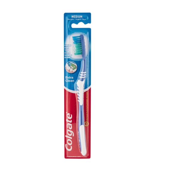 [mobileaid] Colgate Extra Clean Medium Toothbrush 1's [LOCAL SG DELIVERY]