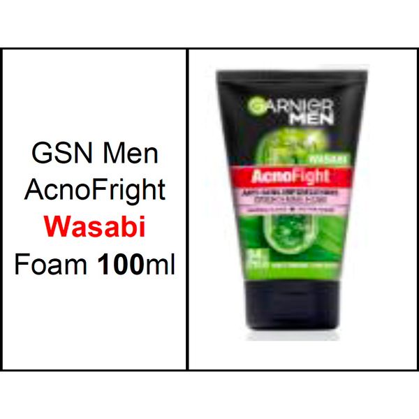 Garnier Men AcnoFight Anti-Acne 6-in-1/AcnoFright Wasabi Foam 100ml – view 2