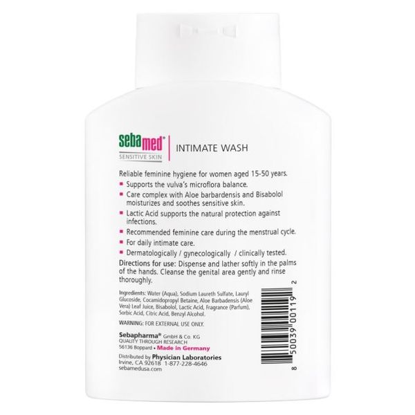 Sebamed Feminime Wash Sensitive Ph 3.8 200ml – view 2
