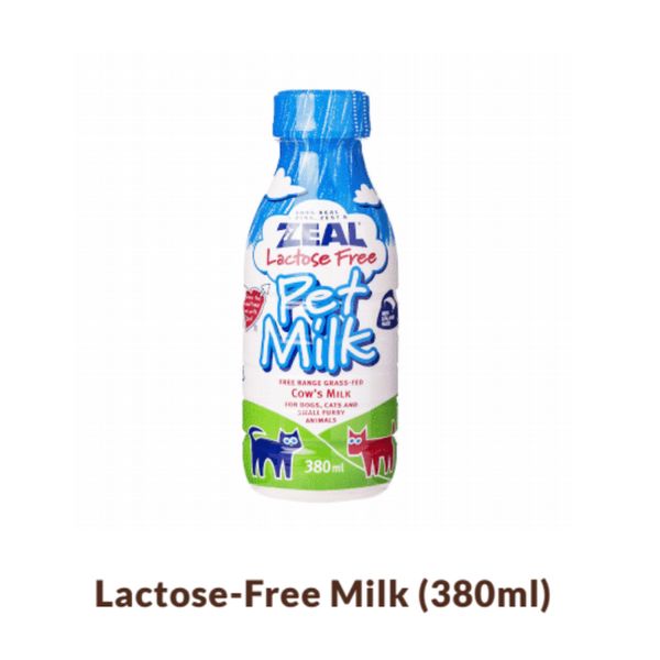 [mPets] Zeal Lactose-Free Pet Milk (380ml) [LOCAL SG DELIVERY]