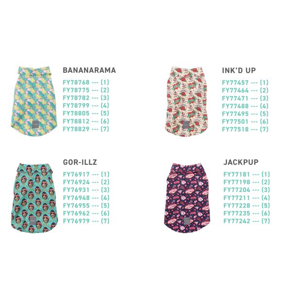 [mPets] FuzzYard Dogs Shirts [LOCAL SG DELIVERY]