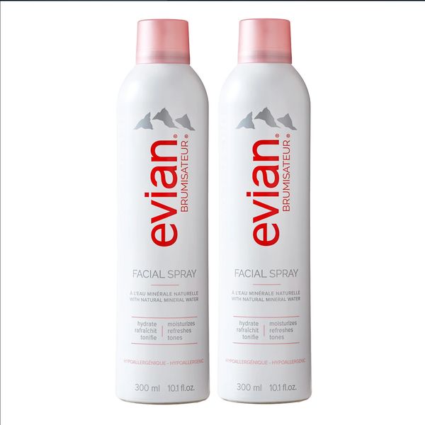 [Dermaceutica] Evian Brumisateur¬Æ Facial Spray 300ml (Twin Pack) [LOCAL SG DELIVERY]