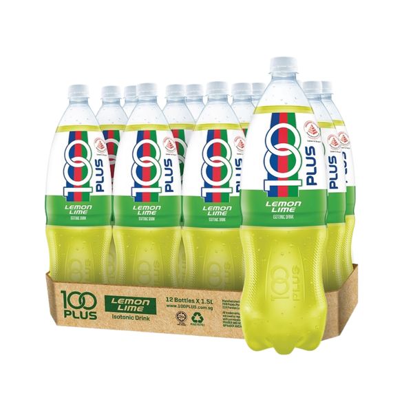 [mfoods] F&N 100 Plus Lemon Lime 1.5L x 12bottles [LOCAL SG DELIVERY]