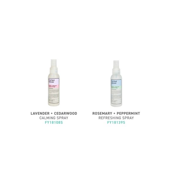 [mPets] FuzzYard Lavender + Cedarwood/ Rosemary + Peppermint/ Aloe Vera + Lavender Aromatherapy Mist 120ml for Pets [LOCAL SG DELIVERY]
